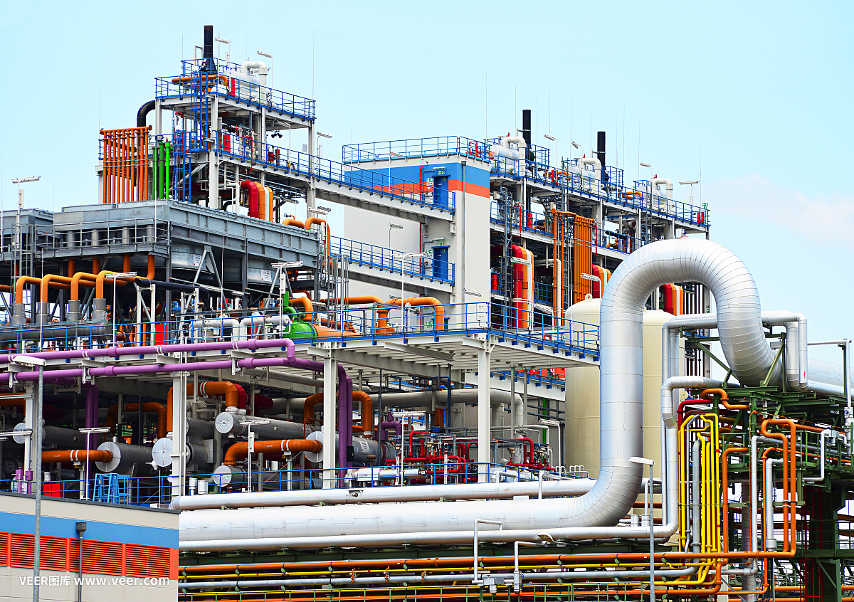 化學(xué)工業(yè)。制造化學(xué)產(chǎn)品的工廠。建筑和設(shè)備